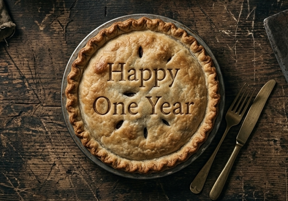 one year blog
